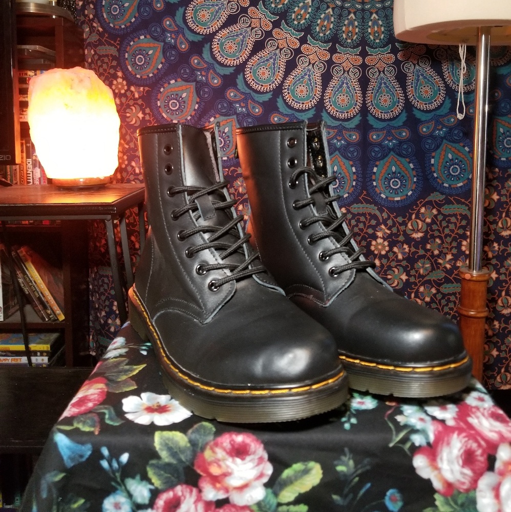 Black boots